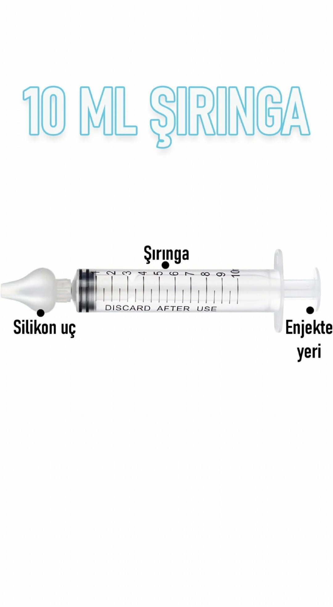 Bebek Burun Temizleme Enjektörü