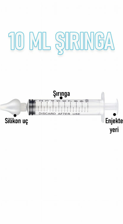 Bebek Burun Temizleme Enjektörü